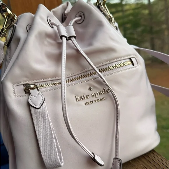 Kate Spade Chelsea Nylon Drawstring Bucket Bag - Picture 3 of 12